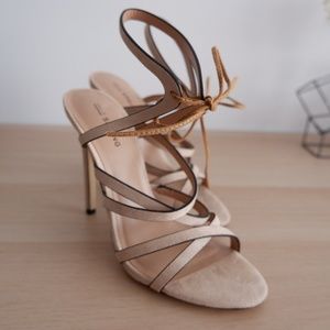 CALL IT SPRING Strappy Ankle Tie Heels